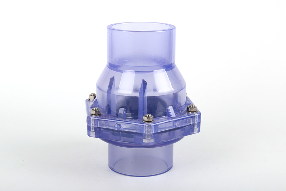 西林透明翻板式止回阀